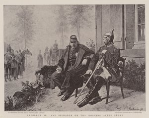 Napoléon III et Bismarck le matin après Sedan - Wilhelm Camphausen